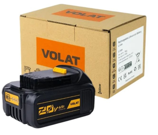 фото Батарея  VOLAT VT-DEW-DCB-20.0V6.0AH в Воронеже