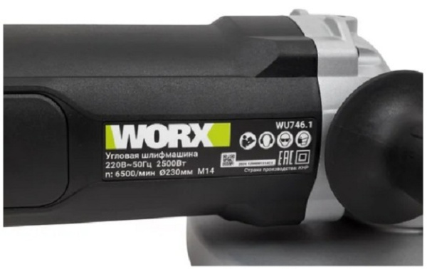 фото Шлифовальная машина угловая WORX Professional WU746.1 в Санкт-Петербургe