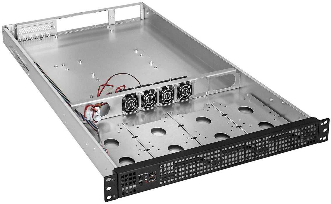 

Корпус серверный 1U Exegate Pro 1U650-04 EX265506RUS 19", глубина 650, БП 1U-300ADS, USB, Pro 1U650-04