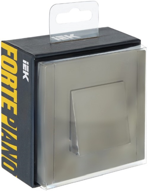 

Вывод кабеля IEK FP-VK10-0-K46 FORTE&PIANO FP542 сталь, FP-VK10-0-K46
