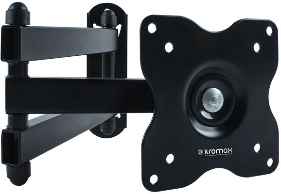 

Кронштейн настенный Kromax DIX-15 Kromax_20202 15-28", макс. 30кг, поворот и наклон, черный, DIX-15