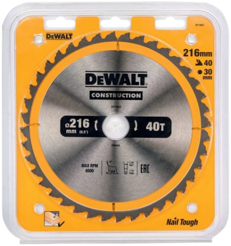 фото Диск пильный DeWALT DT1953-QZ