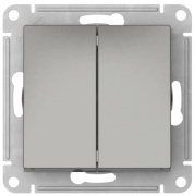фото Выключатель двухклавишный Systeme Electric ATN000951S