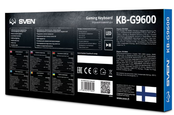 фото Клавиатура  Sven KB-G9600 в Самаре
