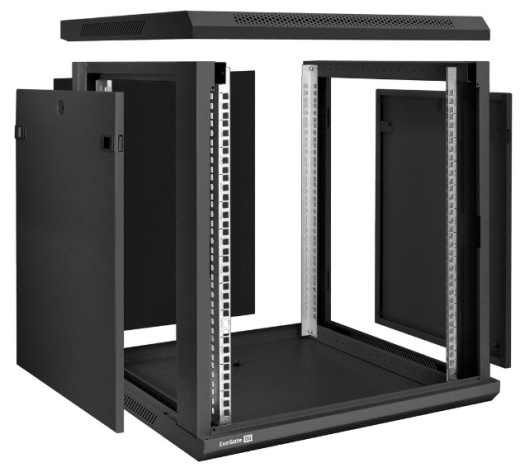 фото Шкаф настенный 19", 12U Exegate EC-WM-12U.600.M.BLACK в Ростове-на-Дону