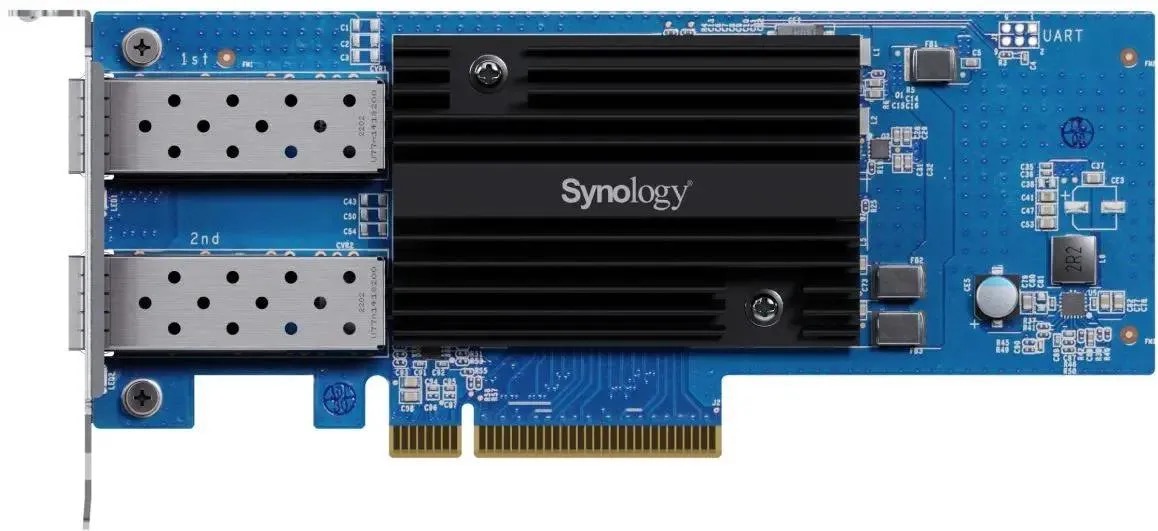 

Сетевая карта Synology E10G30-F2 2xSFP+, PCIe 3.0x8, E10G30-F2