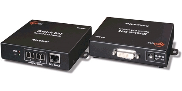 

Комплект Opticis M1-2R2-TR устройств для передачи DVI сигнала по оптоволокну и витой паре, M1-2R2-TR