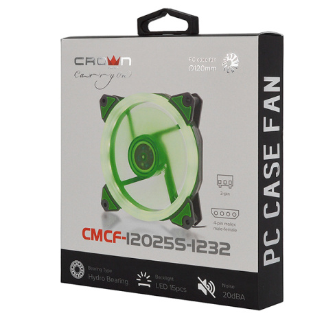 фото Вентилятор для корпуса Crown CMCF-12025S-1232 в Омске