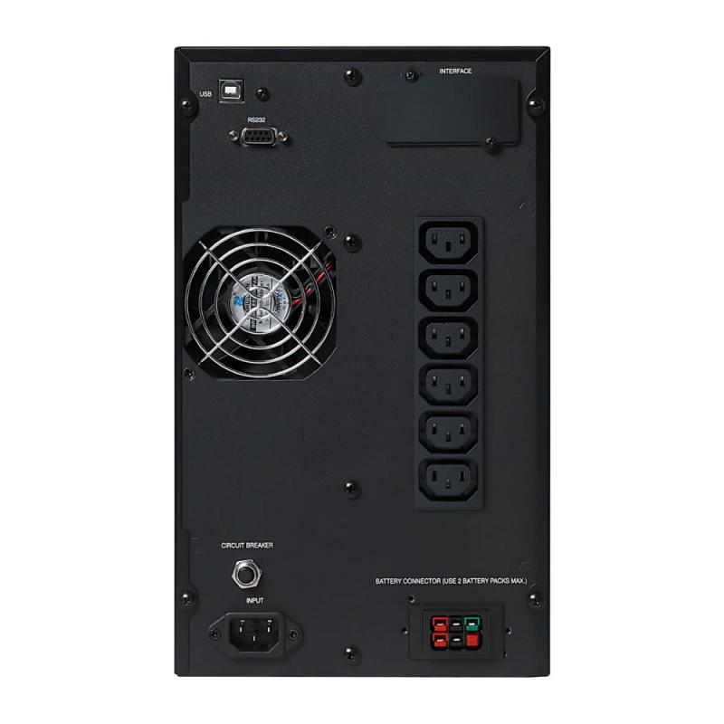 

Источник бесперебойного питания Powercom MAC-1500 1500VA / 1500W, Tower, IEC, LCD, Serial+USB, SmartSlot, подкл. доп. Батарей, MAC-1500
