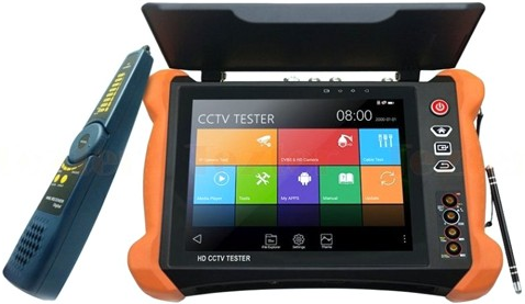 

Тестер Tezter TIP-HOL-MT-8 универсальный AHD/CVI/TVI/CVBS/SDI и IP-видеосистем, TIP-HOL-MT-8