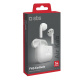 фото Наушники TWS SBS AIR KAB, Bluetooth, Вкладыши, Белый, [TEEARTWSAIRKABW]
