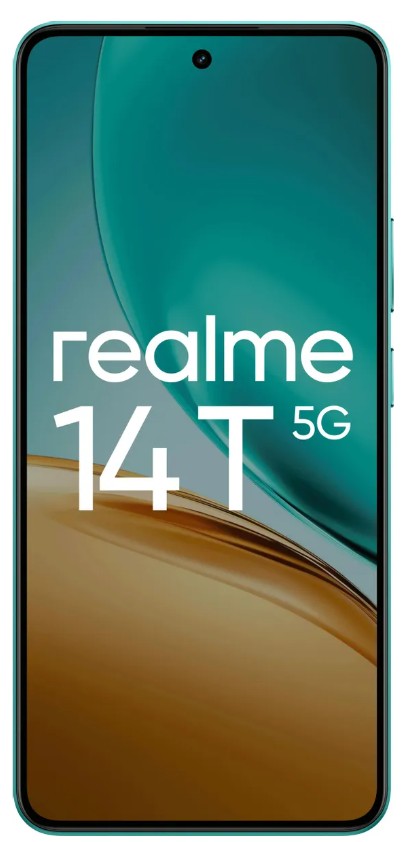 

Смартфон Realme 14T 5G 8/128GB RMX5078 (8+128) GREEN моноблок 3G 4G 2Sim 6.67" 1080x2400 Android 15 50Mpix 802.11 a/b/g/n/ac NFC GPS GSM900/1800 GSM19, 14T 5G 8/128GB