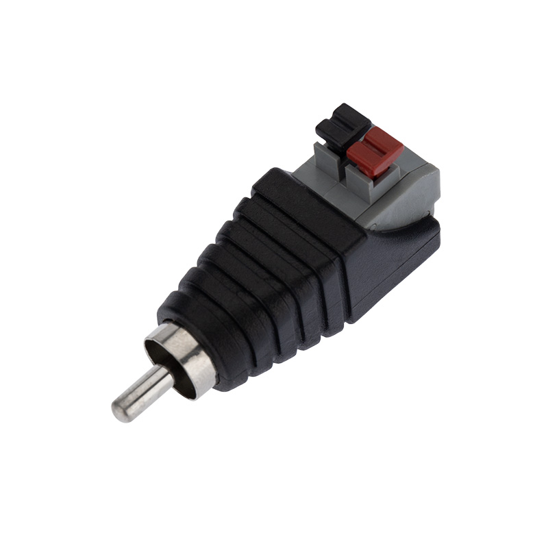 

Разъем Rexant 14-0413-2 штекер RCA с быстрозажимной колодкой, 14-0413-2