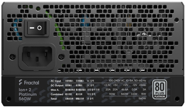 фото Блок питания ATX Fractal Design ION+ 2 Platinum