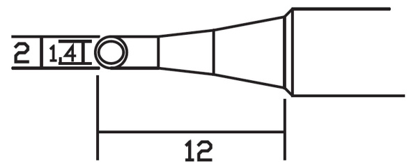фото Жало со встроенным нагревателем Atten T130-2.0CM в Казани