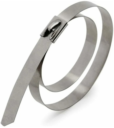 Изображение товара Стяжки Промрукав PR08.3977 металлические для кабелей 1000 мм 100 шт