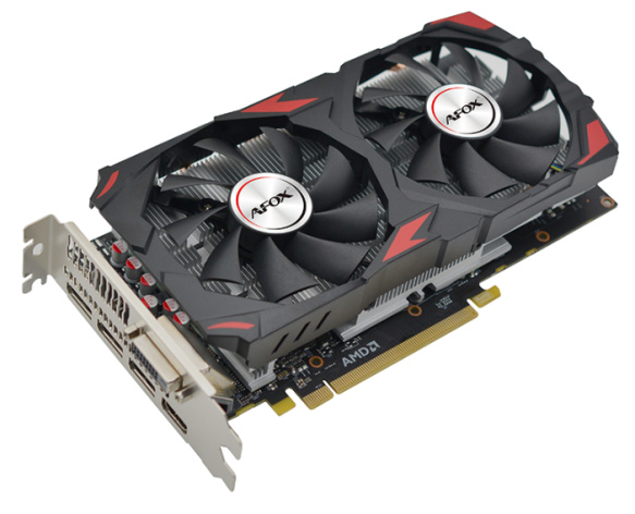 фото Видеокарта Afox Radeon RX 570 (AFRX570-8192D5H3-V3) в Челябинске