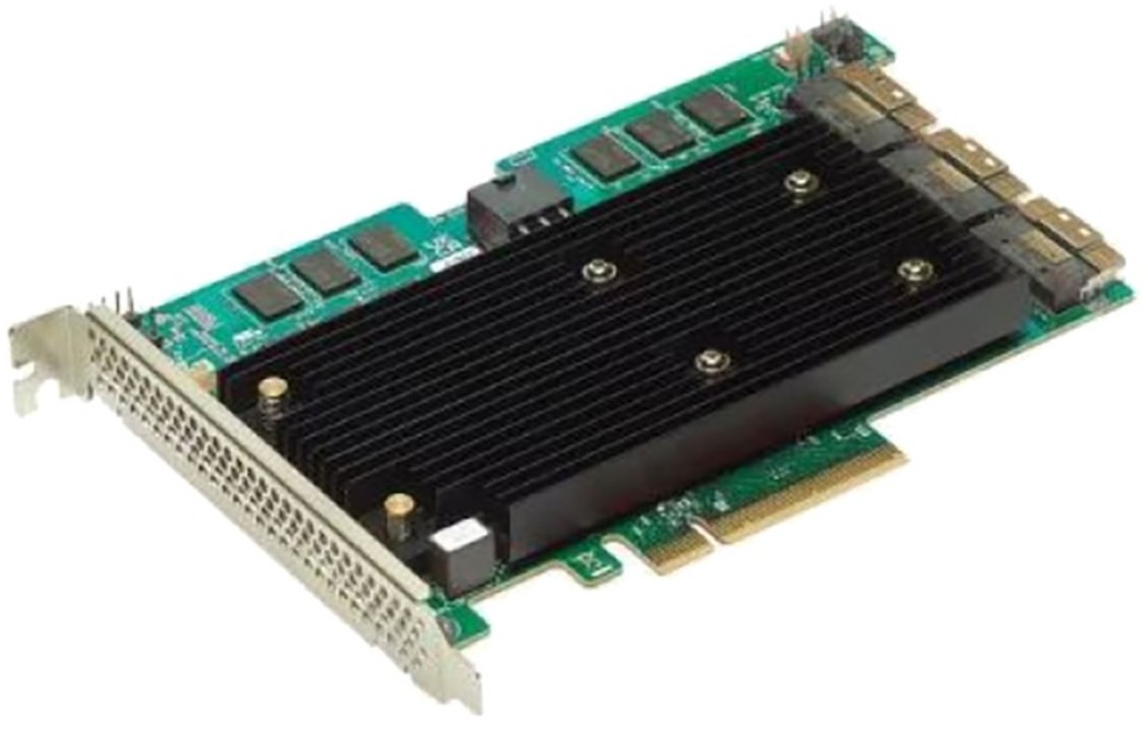 

Контроллер SAS Broadcom/LSI 05-50123-00 9670-24i SGL, PCIe 4.0 LP, 24G SAS/SATA/NVMe, RAID 0,1,5,6,10,50,60, 24port(3x8 SFF-8654), 8GB Cache, SAS4124, 05-50123-00