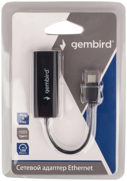 фото Адаптер сетевой Gembird NIC-U10 в Омске