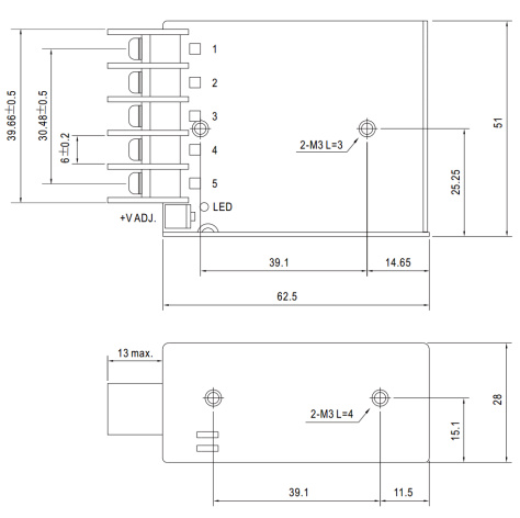 фото Преобразователь AC-DC сетевой Mean Well RS-15-24 в Ростове-на-Дону