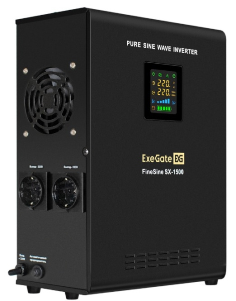 фото Источник бесперебойного питания  Exegate FineSine SX-1500.LCD.AVR.2SH в Перми