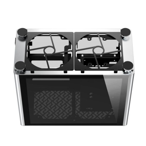 фото Корпус mini-ITX JONSBO A4 Silver