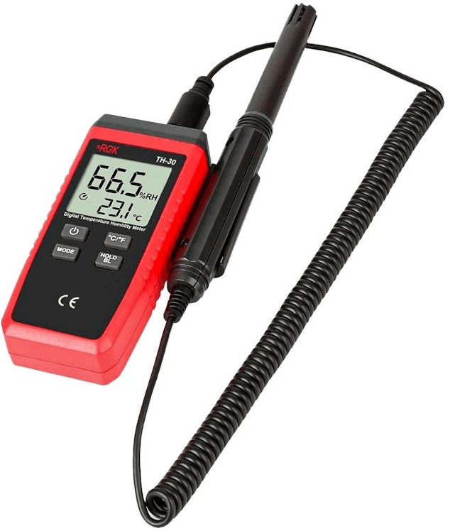 

Термогигрометр RGK TH-30 с поверкой, Нет