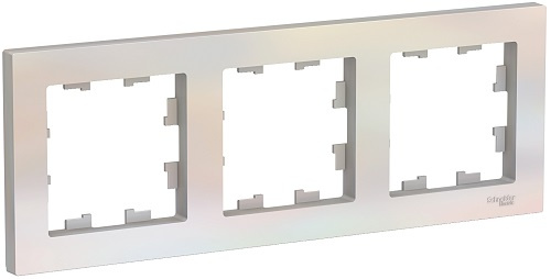 Изображение товара Рамка для электроустановочных изделий Systeme Electric ATN000403 серия AtlasDesign