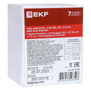 фото Переключатель кулачковый EKF pk-1-22-10-a65
