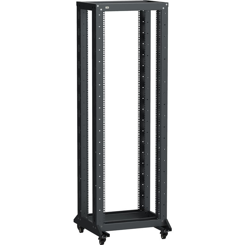 

Стойка ITK LF05-42U66-2RM LINEA F 2-рамная на роликах 42U 600х600мм черная, LF05-42U66-2RM