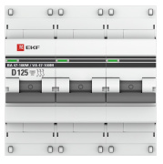фото Автоматический выключатель EKF mcb47100m-3-125D-pro