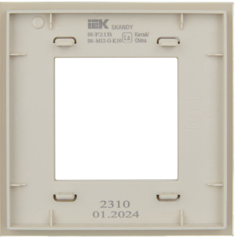 фото Рамка одинарная  IEK SK-M12-G-K10 в Ростове-на-Дону