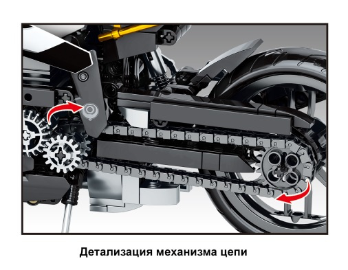 фото Конструктор  Sembo Block Мотоцикл в Уфе