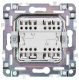 фото Выключатель двухклавишный с подсветкой  IEK SK-V20-2-10-K23 в Санкт-Петербургe