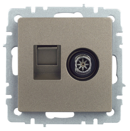 фото Розетка комбинированная IEK BR-AK20-1-K37 в Уфе