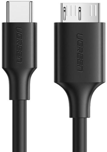 

Кабель UGREEN US312 20103_ MicroUSB 3.0 / USB-C 3.1, 1 м. черный, US312