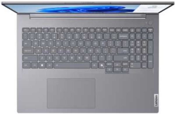 фото Ноутбук Lenovo ThinkBook 16 G7 AHP 16" (AMD Ryzen 7, 16Гб DDR5, SSD 512 Гб, Radeon Graphics, Windows 11 Профессиональная) Серый [21MU0006CD_W11P]