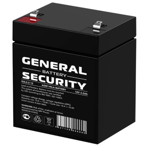 фото Аккумулятор General Security GSL2.2-12 в Краснодаре
