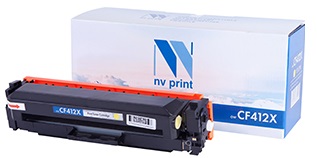 

Картридж NVP CF412XY для LaserJet Color Pro M377dw/M452nw/M452dn/M477fdn/M477fdw/M477fnw (5000k), CF412XY