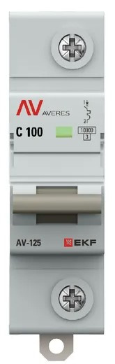фото Автоматический выключатель  EKF mcb125-1-100D-av