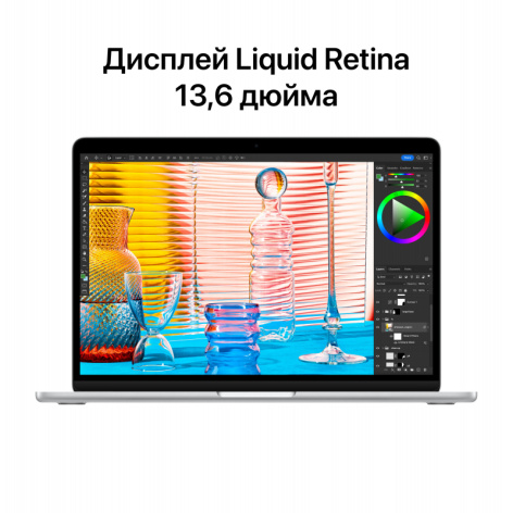 фото Ноутбук  Apple MacBook Air 13 (2024) в Волгограде 13.6 ", M, 16 Гб RAM, 256 Гб SSD, M3 8-core GPU, Черный