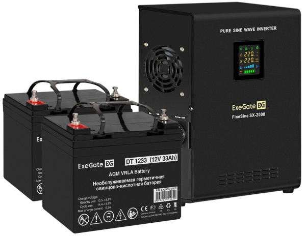 фото Комплект  Exegate FineSine SX-2000.LCD.AVR.2SH в Перми