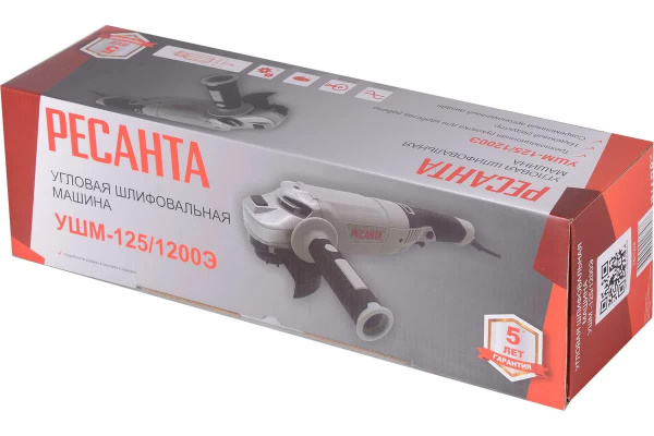 фото Шлифовальная машина угловая Ресанта УШМ-125/1200Э в Челябинске
