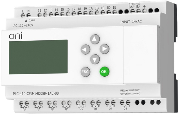 фото Модуль  ONI PLC-410-CPU-14D08R-1AC-00 в Смоленске
