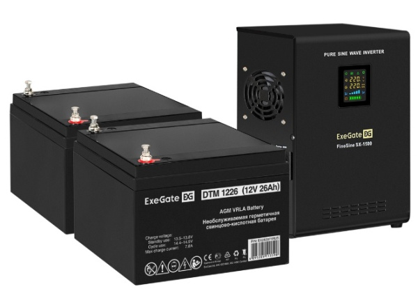 фото Комплект  Exegate FineSine SX-1500.LCD.AVR.2SH в Ростове-на-Дону