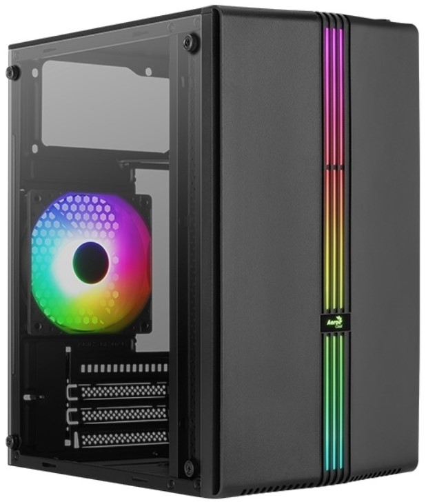 

Корпус mATX AeroCool EVO Mini-G-BK-v1 4711099472352 черный, без БП, USB 3.0, USB 2.0*2, audio, EVO Mini-G-BK-v1