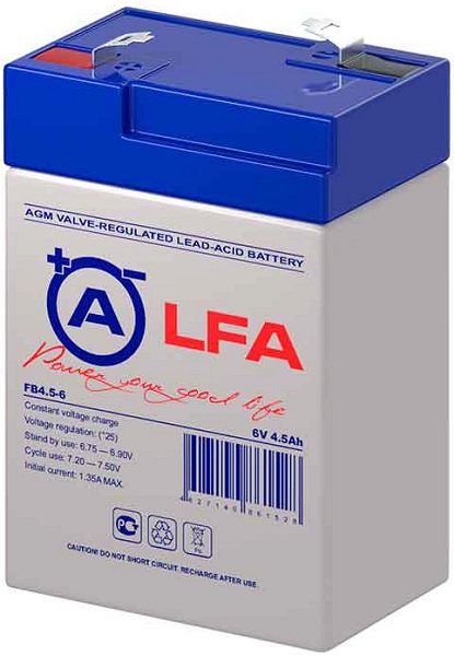 

Аккумулятор LFA FB4.5-6 LFA, FB4.5-6 LFA