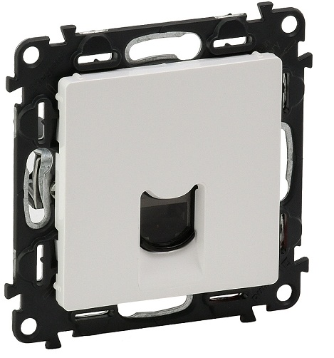

Розетка Legrand 753440 Valena LIFE DIY Бел комп(RJ45) 1-ая 5 кат UTP, 753440