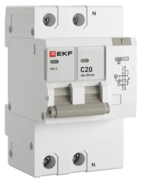 фото Автомат дифференциальный EKF DA2-6-20-30-pro