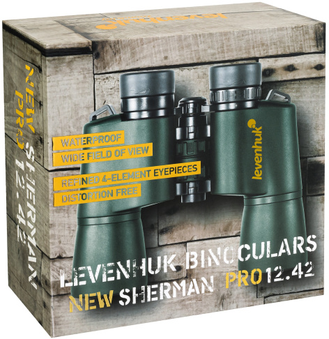 фото Бинокль  Levenhuk New Sherman PRO 12x42 в Санкт-Петербургe